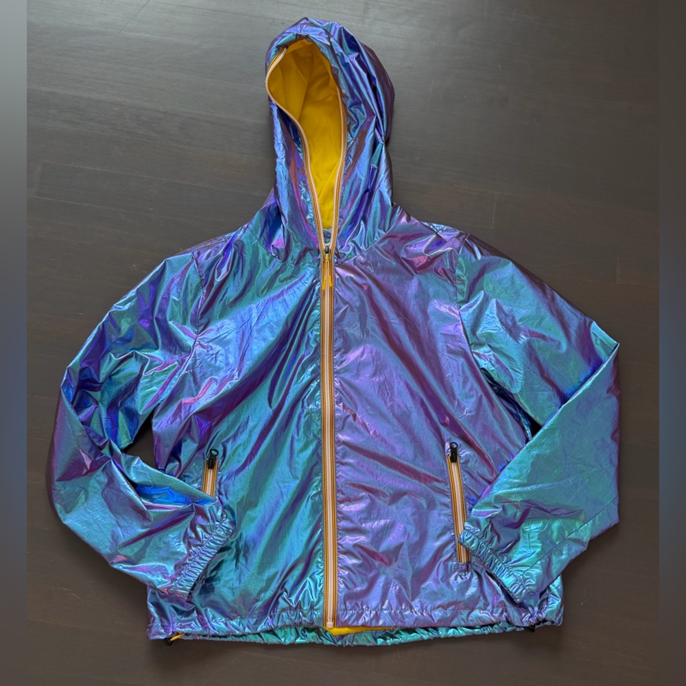 ASHLEY by 26 INTERNATIONAL Sunrise
Collection Iridescent Jacket Zip Up Medium - Picture 4 of 8